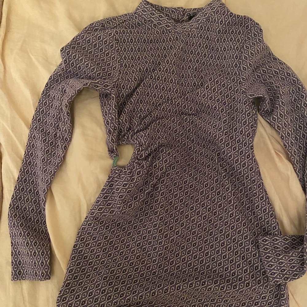 Zara Purple Mini Dress